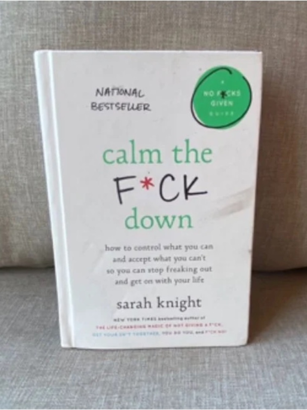 Calm the Fxck Down Book